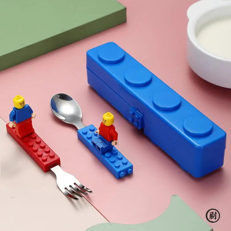 Set de Cubiertos Infantiles Armables